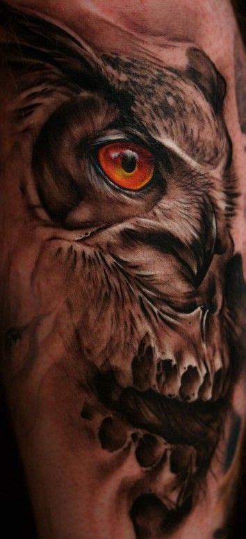 47 best Scary Owl Tattoo images on Pinterest | Owls, Cool tattoos and Owl tattoos