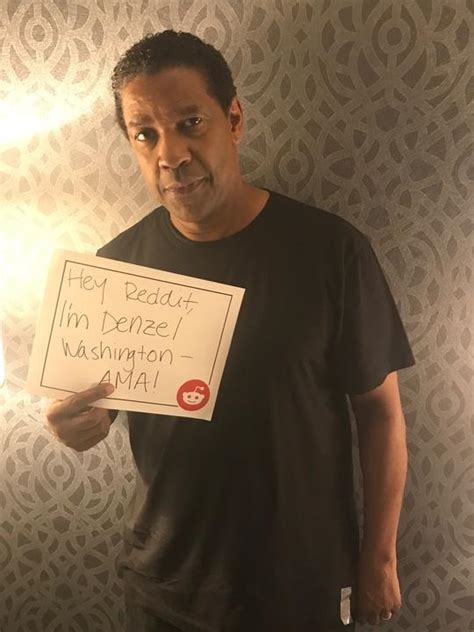 Denzel Shares 10 Things You Never Knew About Him In Reddit Chat