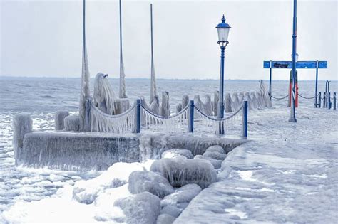 lake Balaton winter | Balaton, Hungary, Budapest