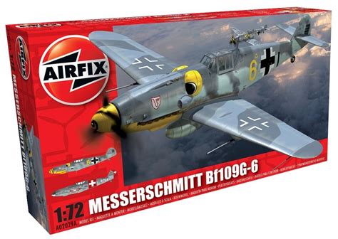 Airfix Messerschmitt Bf109G-6 1:72 Model Kit | at Mighty Ape NZ