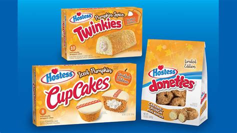 Hostess Brands Limited Time Fall-Flavored Snacks | Prepared Foods