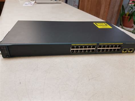 CISCO CATALYST 2960 SERIES NETWORK SWITCH – WATERLOOAL ELECTRONIC SURPLUS