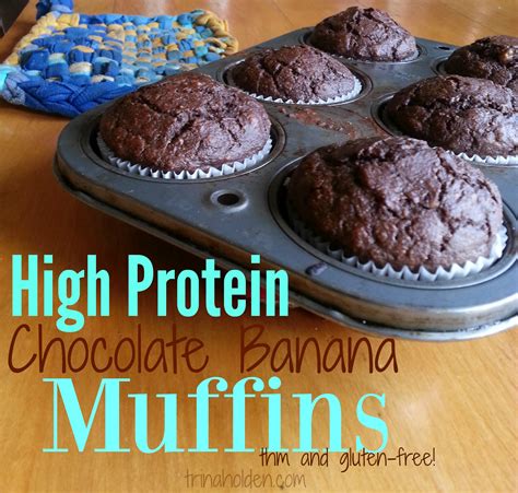 High Protein Muffins Your Kids Will Love - TRINA HOLDEN