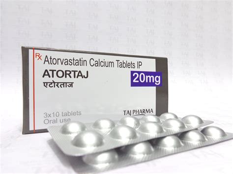 Atorvastatin Calcium Tablets – ATORTAJ | Taj Generics Pharmaceuticals | Taj Pharma