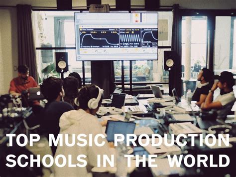 The Best Music Production Schools In The World - Haute Living ...