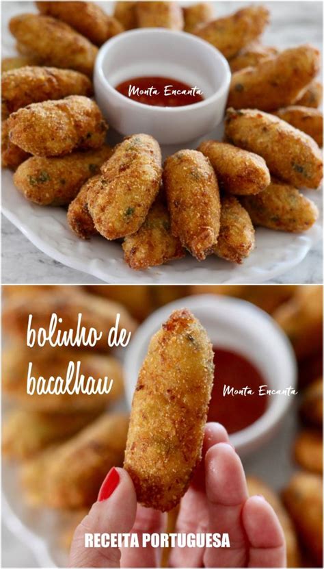 Bolinho de Bacalhau original, receita portuguesa! - Monta Encanta