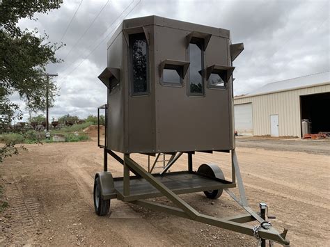 Trailer Deer Blinds - Trailer Hunting Blinds | Texas Wildlife Supply