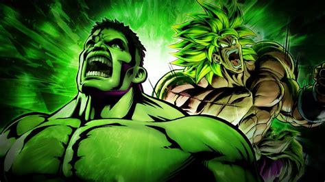 Death Battle Fan Art Timelapse: Hulk VS Broly | Part 1 - YouTube