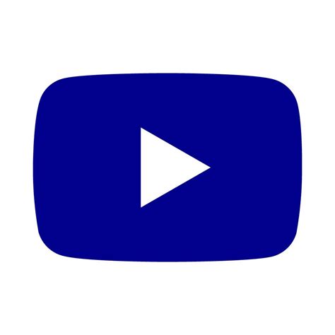 Youtube Darkblue icon Vector - (.Ai .PNG .SVG .EPS Free Download)