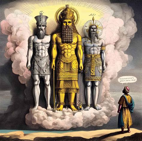 Nebuchadnezzar Statue: A Golden Image in King's Dream - Malevus