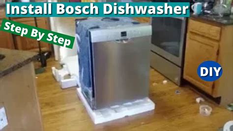 How To Install Bosch Dishwasher Step By Diy You