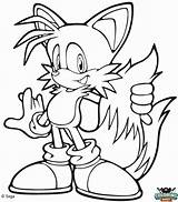 Tails coloring  Coloring Quest sketch template