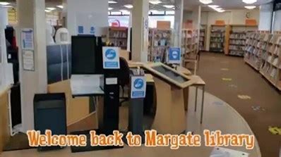 Thanet Libraries - Margate Library is now open for book browsing!