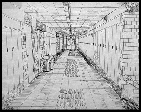 Part 1: Where Dreams Go To Die | Blind girl, School hallways, Perspective