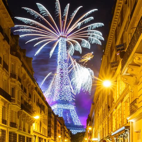 Fireworks on Eiffel Tower in Paris for National Day 2014 | Paris tour ...