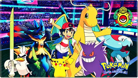 Ash's Galar team by LFLA-ART on DeviantArt