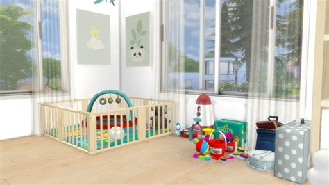 The Sims 4: NURSERY | Newport | Sims 4 toddler, Sims baby, Sims 4