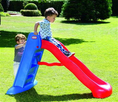 Little Tikes Easy Store Large Slide Primary Colours