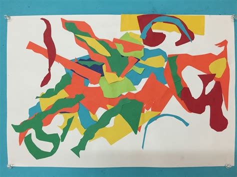 Ms. Curry's Art Room : Grade 1 Henri Matisse Cut Outs