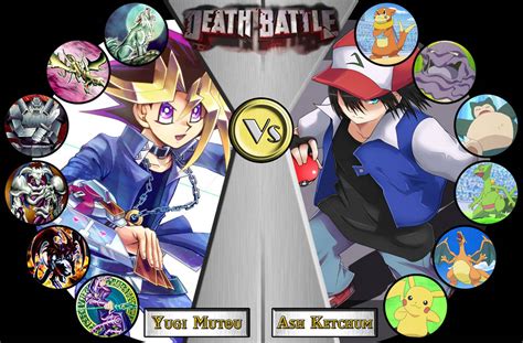 Death Battle Idea #25 Yugi Mutou vs Ash Ketchum by CLANNADAT on DeviantArt