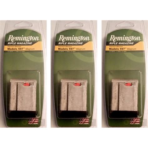 3-PACK REMINGTON MODEL 597 17HMR / 22WMR 8Rd Magazines 19653 - Nimrod's Wares