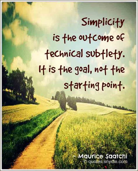 Quotes about Simplicity with Image - Quotes and Sayings