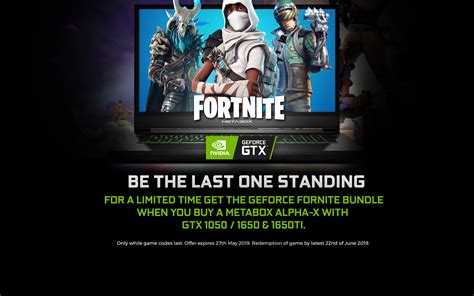 Metabox eStore - NVIDIA GTX Fortnite Bundle