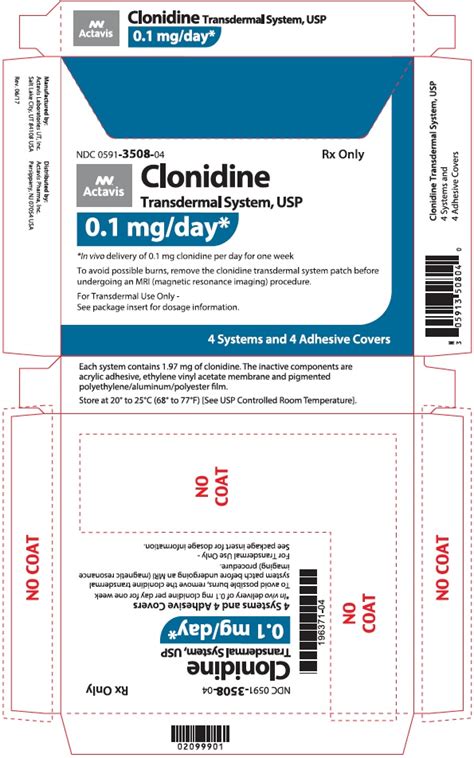 CLONIDINE TRANSDERMAL SYSTEM- clonidine patch