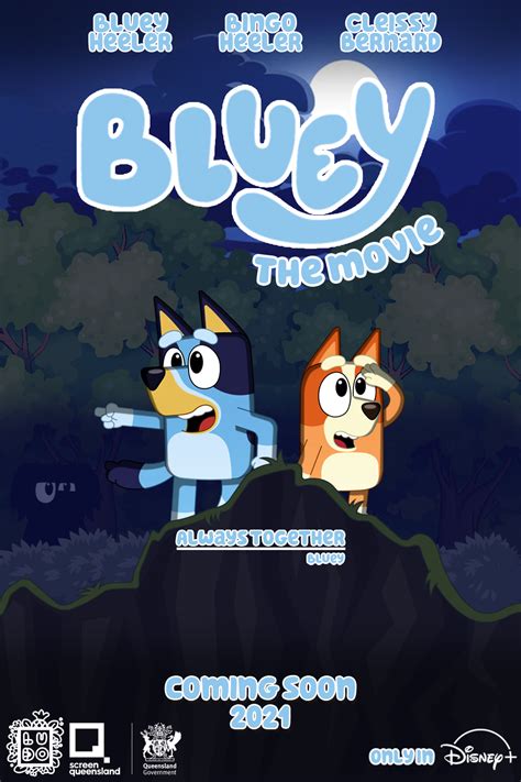 Bluey: The Movie 2021 - Cover #2 by Zack-Watterson on DeviantArt