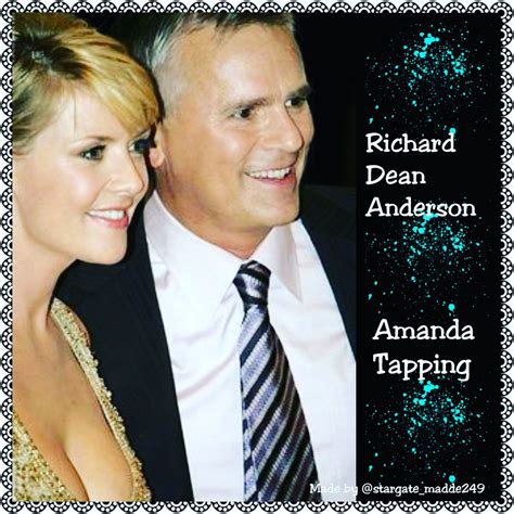 Richard Dean Anderson And Amanda Tapping