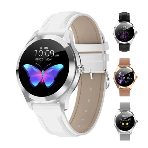 Women Smart Watch Heart Rate Monitor Fitness Watch Smartwatch IP68 ...