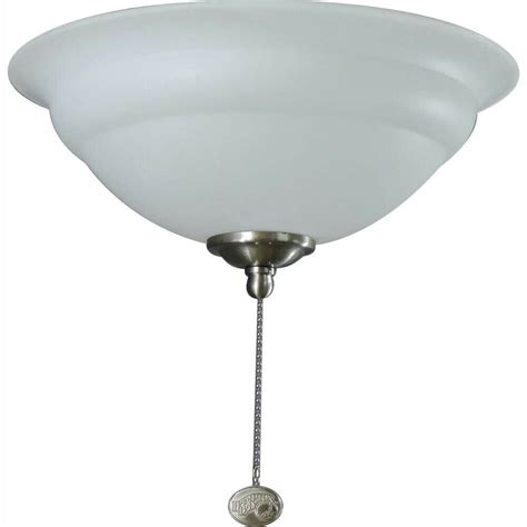 Hampton Bay LED Ceiling Fan Light Kit Bowl Indoor Fixture Replacement ...