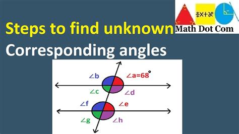 How to Find Corresponding Angles of Parallel Lines given One angle|Alternate Interior Exterior ...