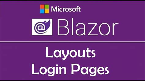 Blazor Tutorial: Layouts | Login Pages - EP13