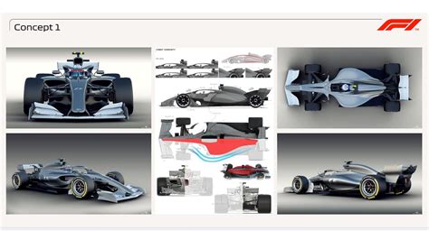 2021 F1 car design proposals focus on aerodynamics for better racing