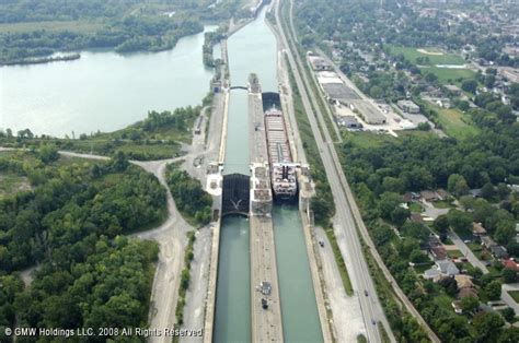 Welland Canal Lock 6, Thorold, Ontario, Canada