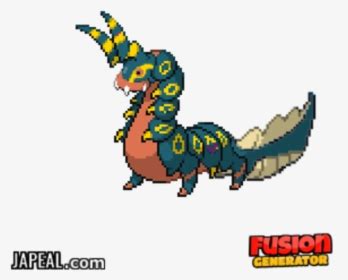 Fusion Generator Japeal - Pokemon Fusion Japeal Art, HD Png Download , Transparent Png Image ...