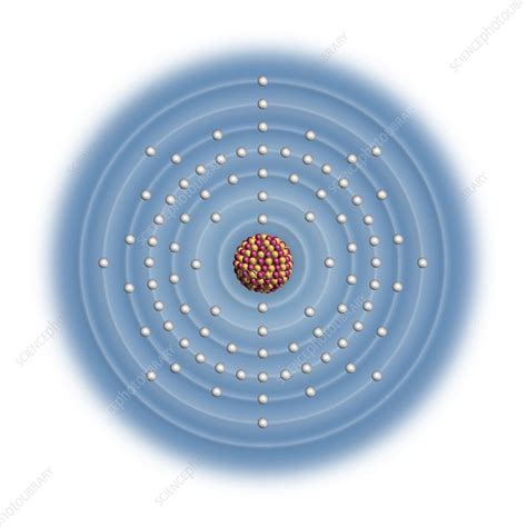 Francium, atomic structure - Stock Image - C023/2593 - Science Photo ...