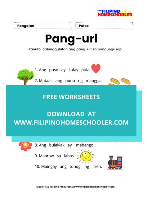 Pang-uri at Mga Halimbawa — The Filipino Homeschooler