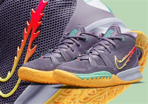 Nike Kyrie 7 GS Daybreak Citron Pulse CT4080-500 | SneakerNews.com