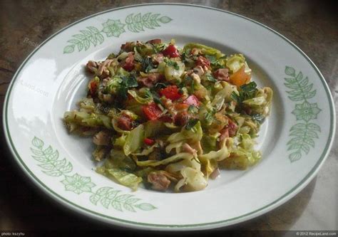 Spring Cabbage with Bacon and Chorizo Recipe