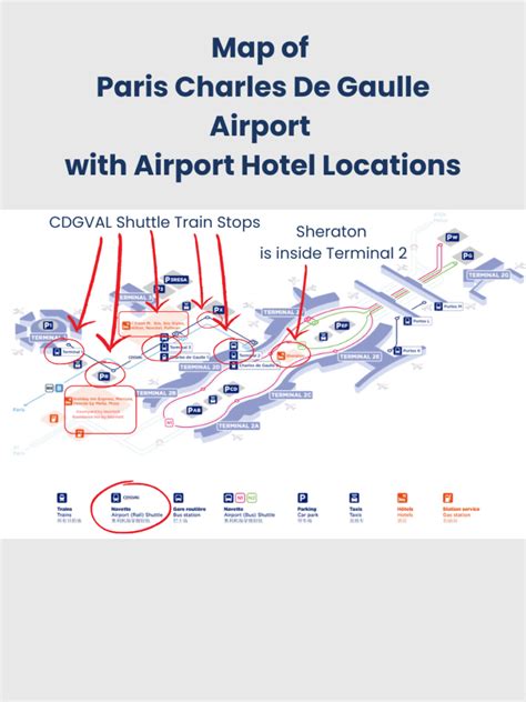 Charles de Gaulle Airport Hotels with Hotel Shuttle