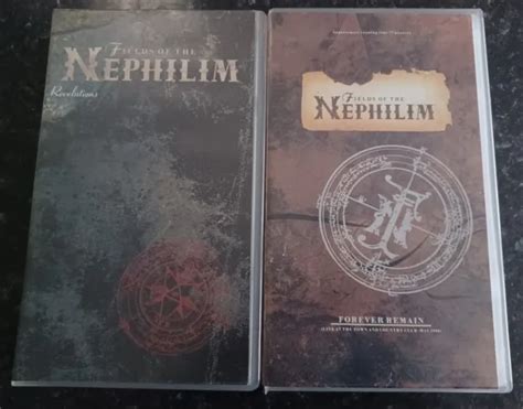 FIELDS OF NEPHILIM Live x2 VHS £20.00 - PicClick UK