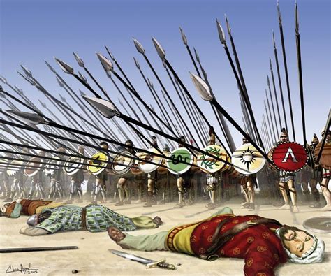 Phalanx, by Chris Appel | Ancient war, Ancient warfare, Greek history