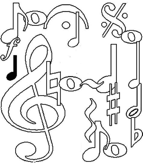 Get This Printable Music Coloring Pages for Kindergarten 04606