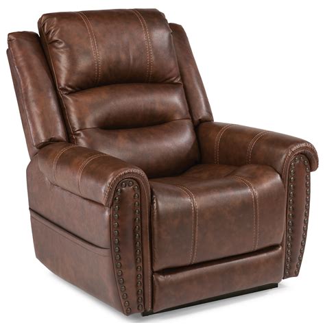 Flexsteel Latitudes - Oscar Power Lift Recliner with Power Headrest and Lumbar Support | Wayside ...