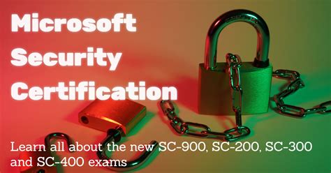 New Microsoft Security Certification - tiagocosta.com