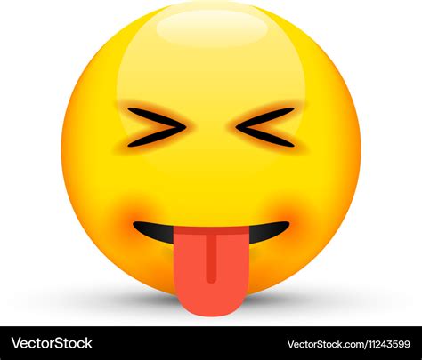 Eyes Closed Tongue Out Emoji Royalty Free Vector Image | My XXX Hot Girl