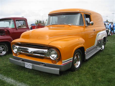 1956 ford f100 panel truck hot rod pictures ~ Hot Rod Cars