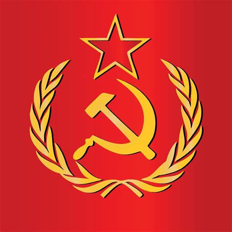 RUSSIA EX COUNTRY FLAG SOVIET UNION USSR COMMUNIST RED ARMY SYMBOL ICON LOGO 2497266 Vector Art ...